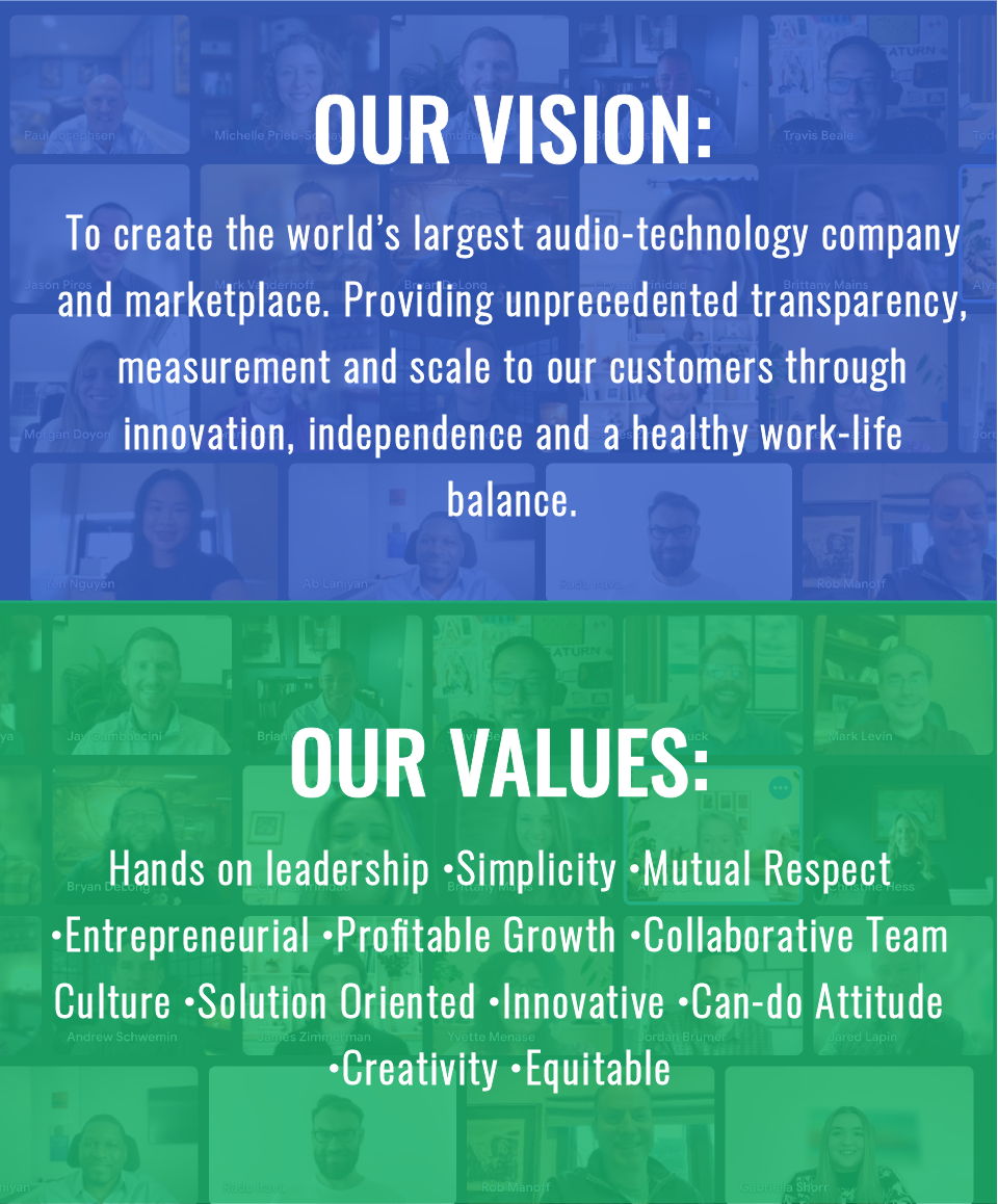 ABOUT US VISIONS AND VALUES mobile